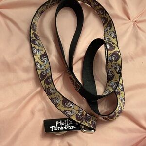 Buckle Down Hell's Paradise Graphic Dog Leash with Chibi Sagiri graphics